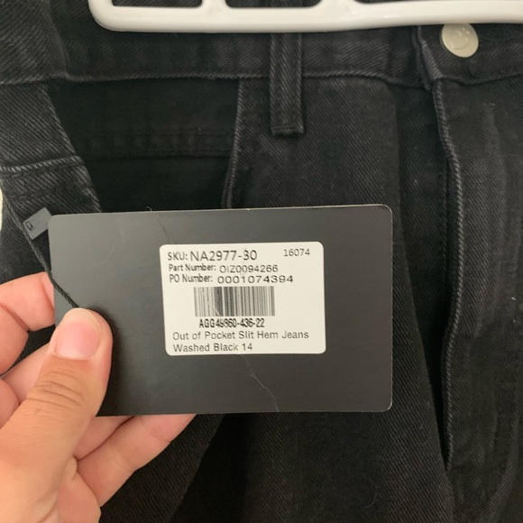 Nasty gal cut out split hem jeans - Picture 4 of 5